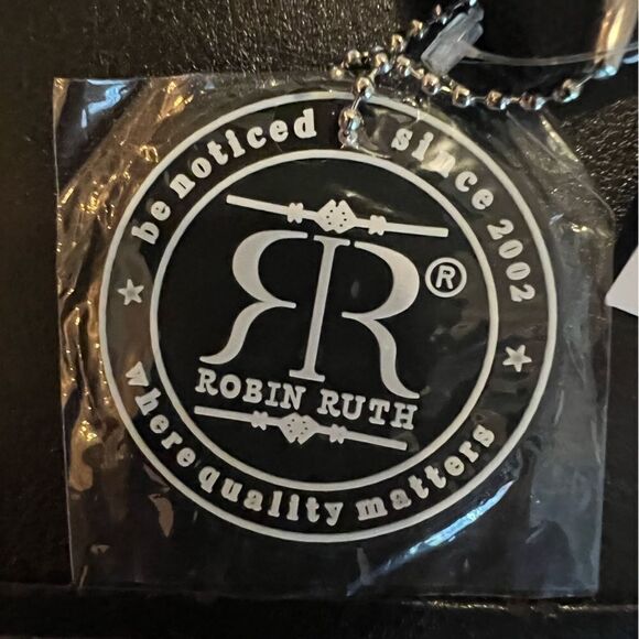 Robin Ruth Miami Cross Body Bag Canvas Double Zip Purse Adjustable Strap - Picture 8 of 9